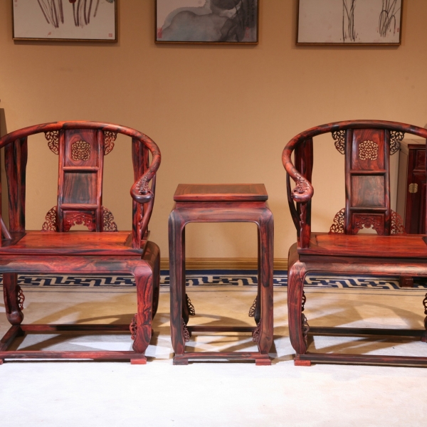 老挝红酸枝皇宫椅