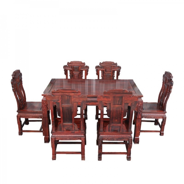 红木家具印尼黑酸枝1.5米餐桌