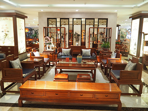 缅甸花梨木家具红木沙发团团圆圆沙发实木家具