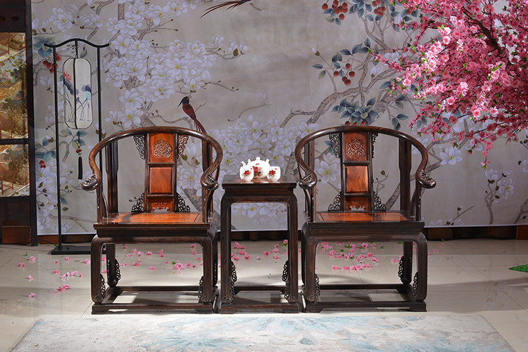 严格要求质量老挝红酸枝皇宫椅红木家具